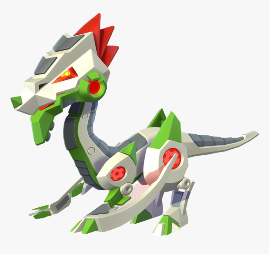 Robotic Dragon Transparent Background Png - Dragon Mania Legends Dragon Cyborg, Png Download