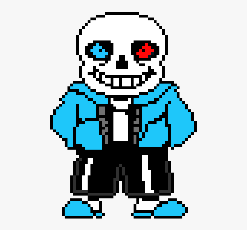 530 X 740 - Sans Undertale Pixel, HD Png Download