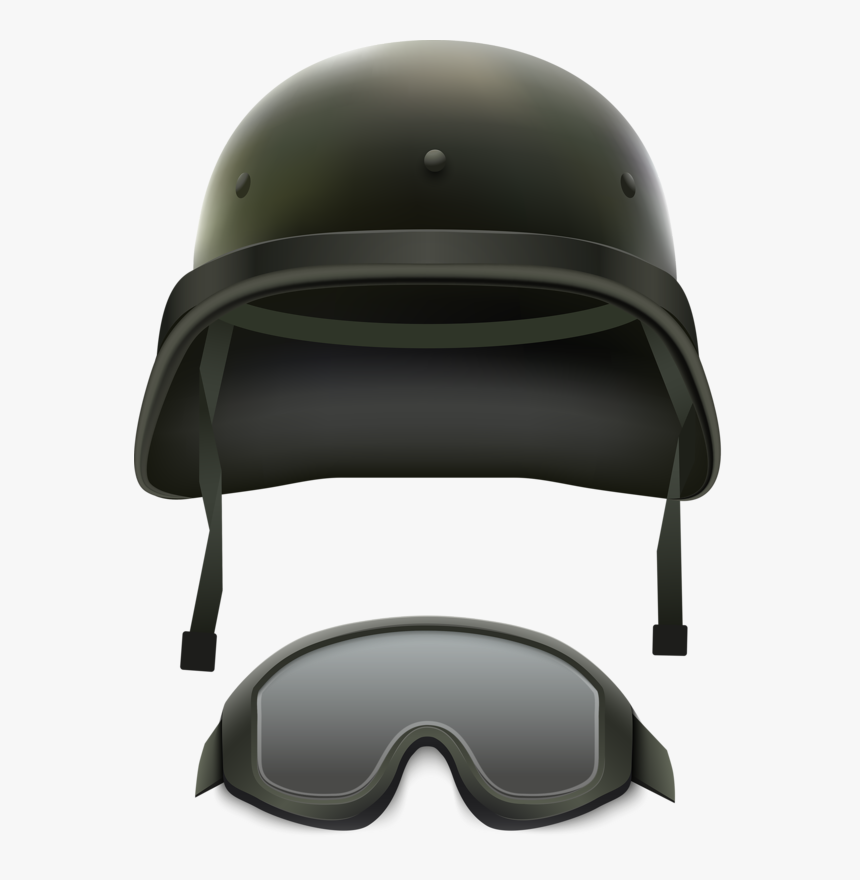 Military Camouflage Helmet Army Illustration - Helmet Swat Png, Transparent Png