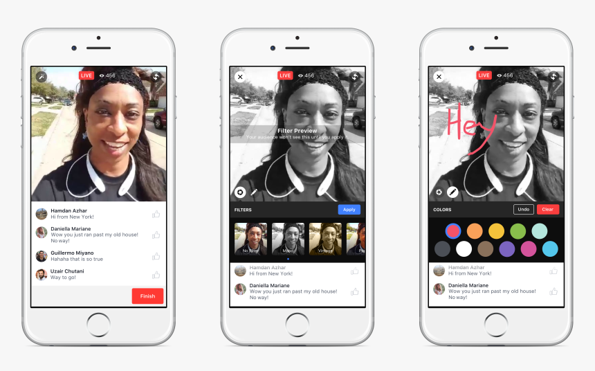 Live Creative Tools Ios - Facebook Live Feed, HD Png Download