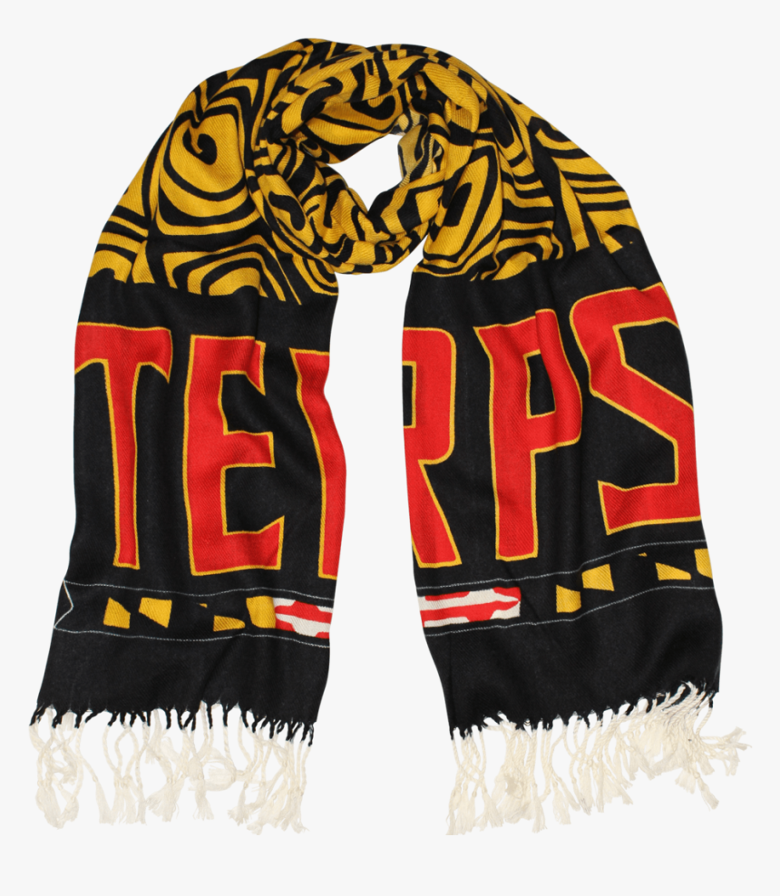 Umd Terps & Turtle Shell / Scarf - Scarf, HD Png Download