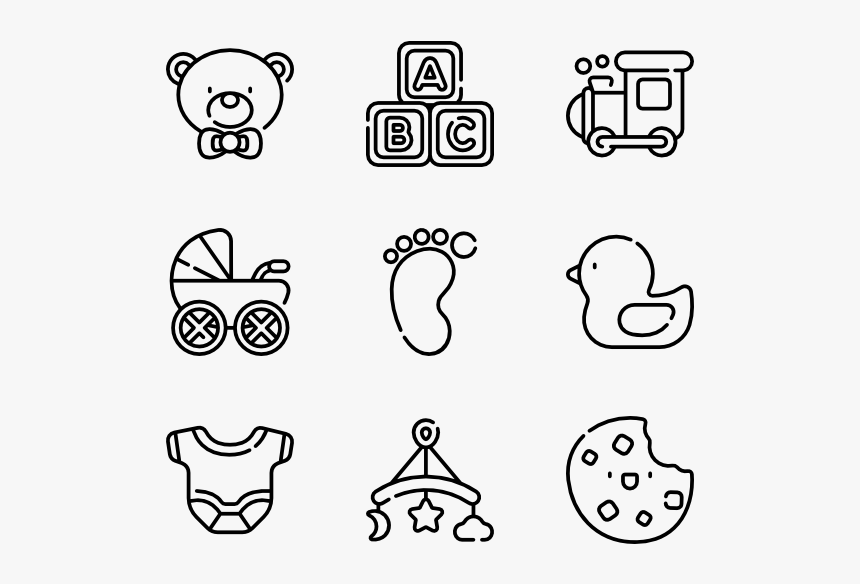 Baby Shower - Baby Boy Icon Png, Transparent Png