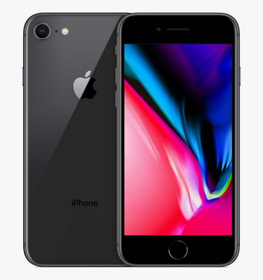 Apple Iphone 8 With Facetime - Iphone 8 Plus Space Grey, HD Png Download