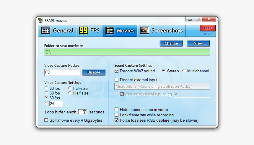 Vsp Wiki - Fraps 3.0 3, HD Png Download