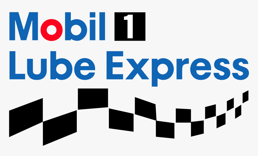 Transparent Mobil 1 Logo Png - Mobil 1 Lube Express Logo, Png Download