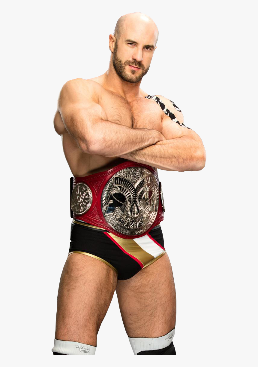 Cesaro Png Free Download - Wwe Cesaro Raw Tag Team Champion Png, Transparent Png