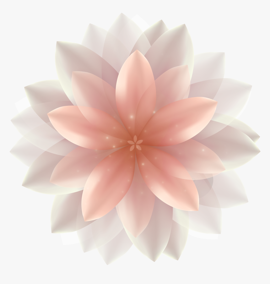 Beautiful Transparent Flower Png Clipart Image, Png Download