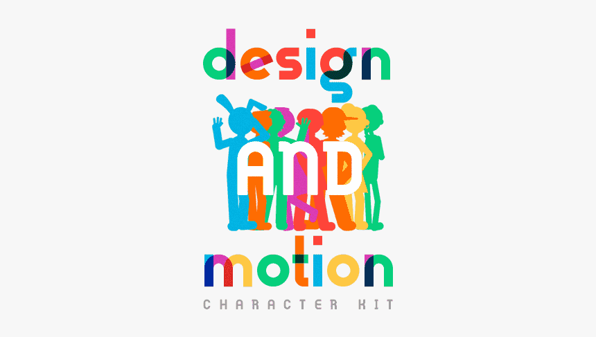 Design And Motion Character Kit After Effects Template - Design And Motion Character Kit, HD Png Download