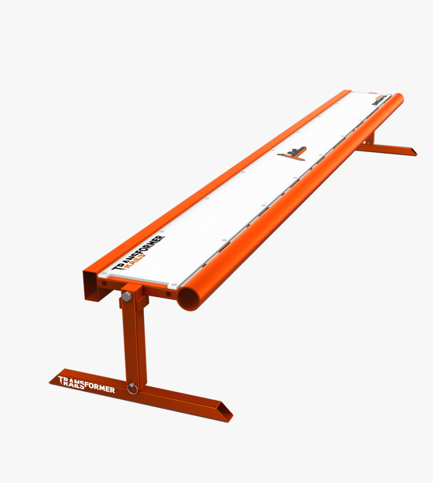 Tranformer Rails 8ft Bench-orange - Transformer Rail, HD Png Download