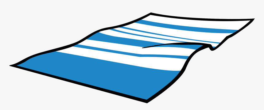 Beach Towel Clipart Free, HD Png Download