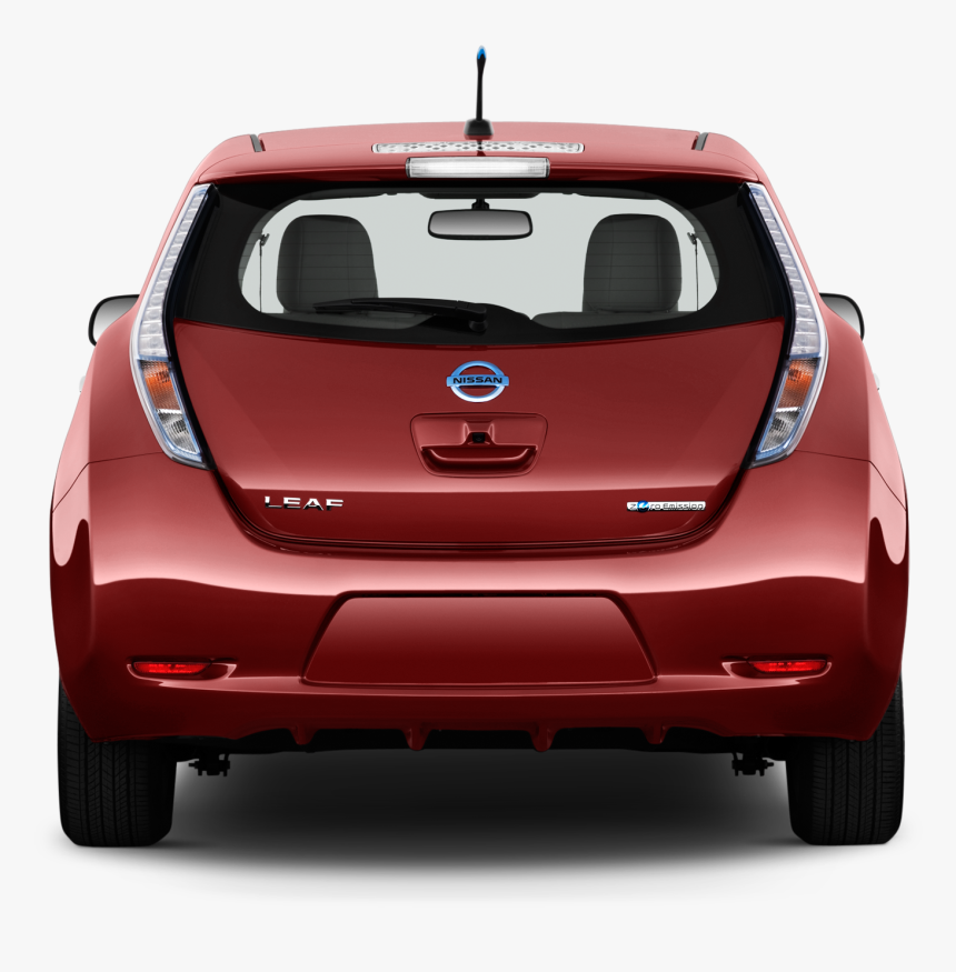 Car Top Rear Png Download - 2016 Nissan Leaf Rear, Transparent Png