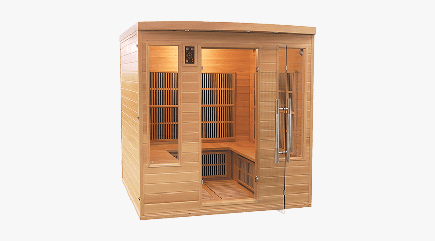 Apollon - France Sauna Sauna Apollon Infrared Sauna 4/5 Places, HD Png Download