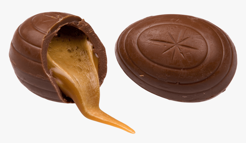 Caramel And Chocolate Easter Egg - Chocolate Easter Eggs Png, Transparent Png