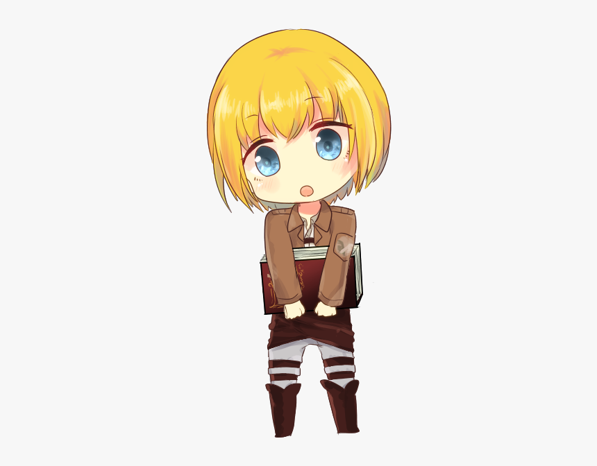 Attack On Titan Chibi Armin, HD Png Download