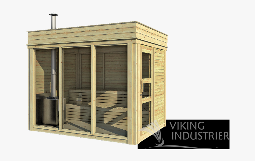 Gartensauna 3x2m, HD Png Download