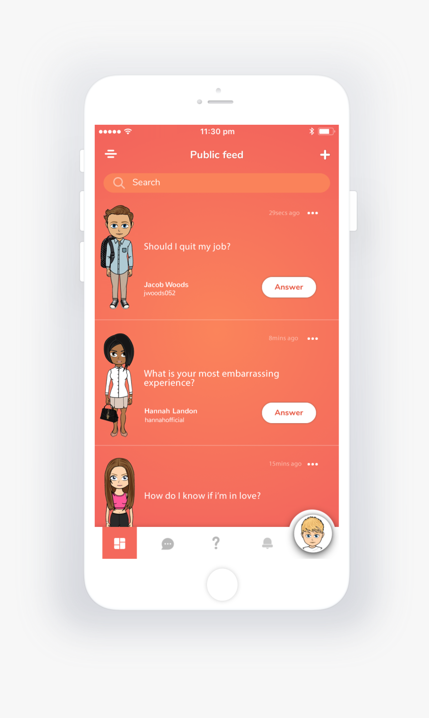 Miitomo Png, Transparent Png