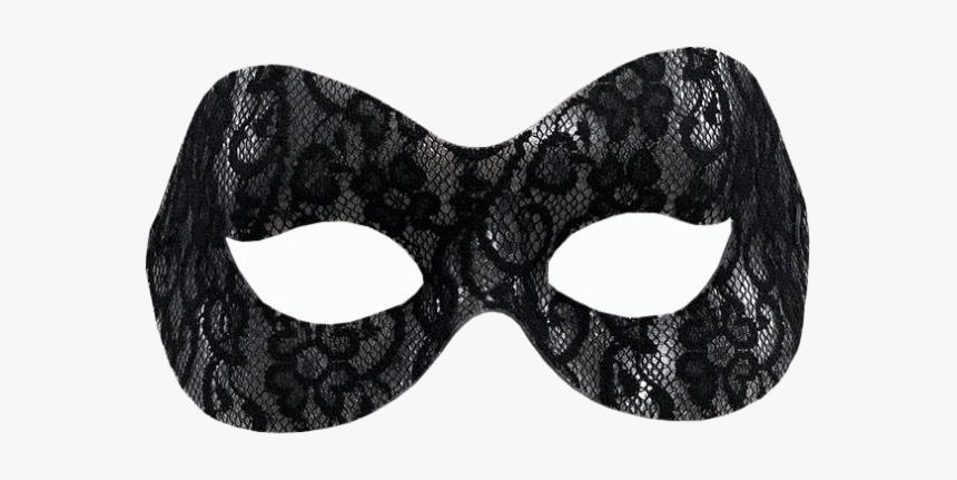 Black Lace Mask Png, Transparent Png
