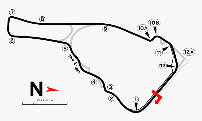Road Atlanta Track, HD Png Download