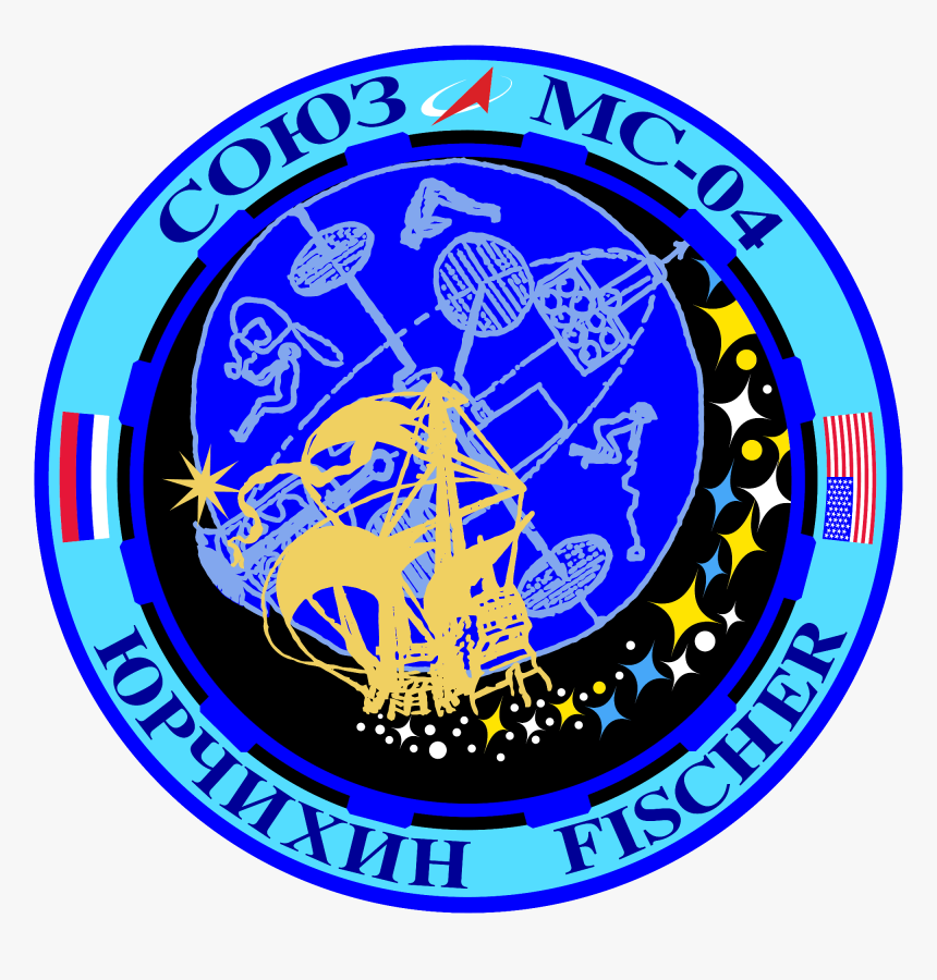 Soyuz Ms 04 Mission Patch - 6th Airlift Squadron Patch, HD Png Download