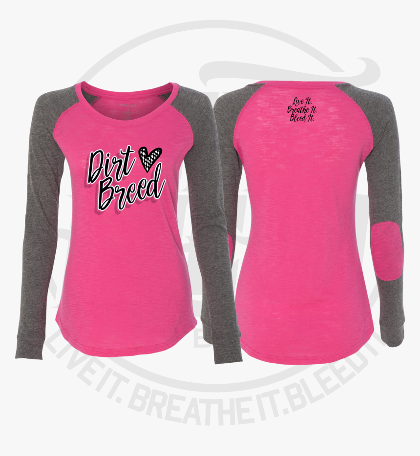 Ladies Long Sleeve Dirt Track Racing Shirt - Active Tank, HD Png Download