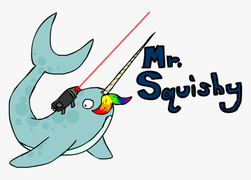Clip Art - Narwhals With Mustaches, HD Png Download