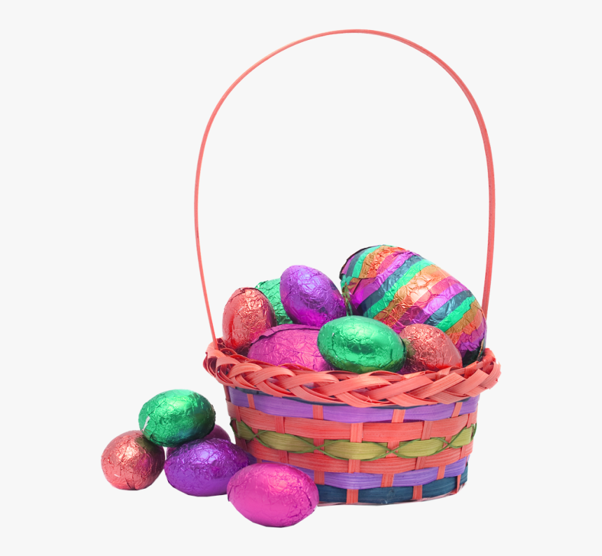Easter Basket Transparent Background, HD Png Download
