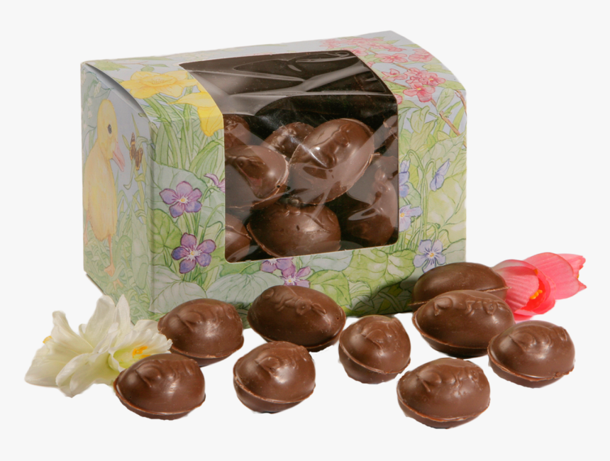 Orange Chocolate Eggs In Easter Candy Box - Honmei Choco, HD Png Download
