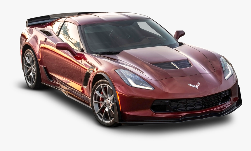 Dark Red Corvette Zr1, HD Png Download