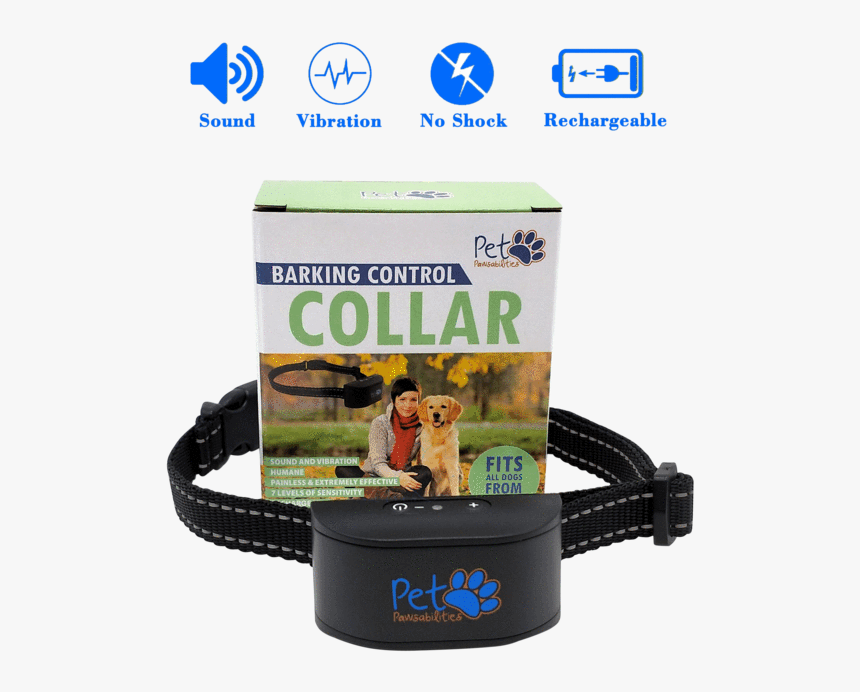 No Shock Rechargeable Water Resistant Bark Control - Dog, HD Png Download