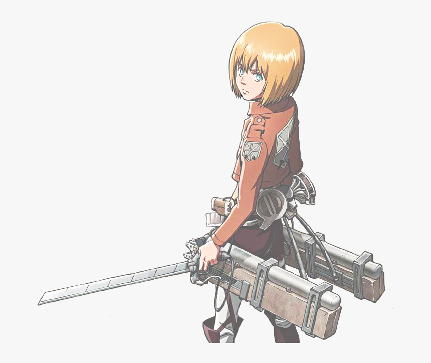 I Made This Transparent Armin For An Old Theme Ages - Attack On Titan Gear Anime, HD Png Download