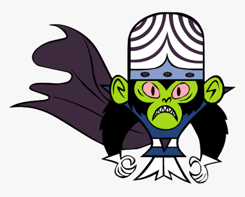 Mojo Jojo Is A Supervillain In The Cartoon Network - Mojo Power Puff Girls, HD Png Download
