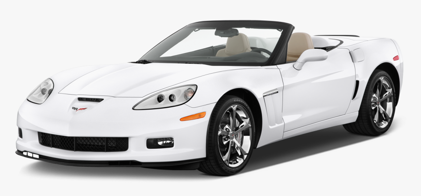 2009 Corvette Convertible White, HD Png Download