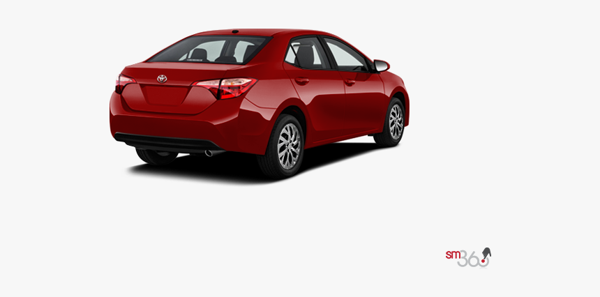 2017 Toyota Corolla Le - Voiture Vue De Dos, HD Png Download