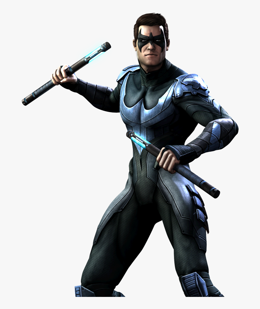 Batsuit Batman Gotham Knight - Nightwing Injustice, HD Png Download