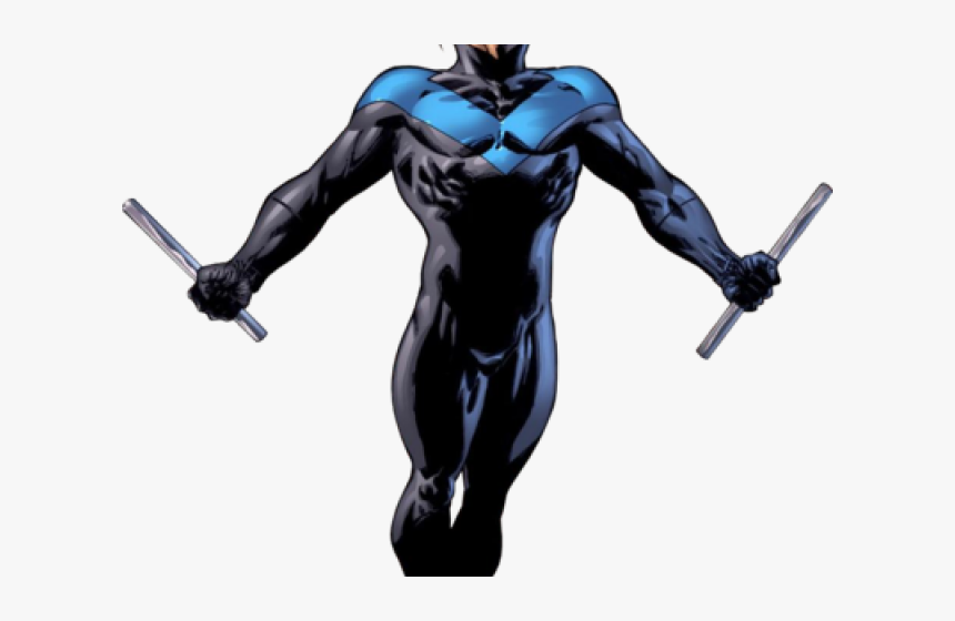 Nightwing Clipart Transparent - Nightwing Dc, HD Png Download