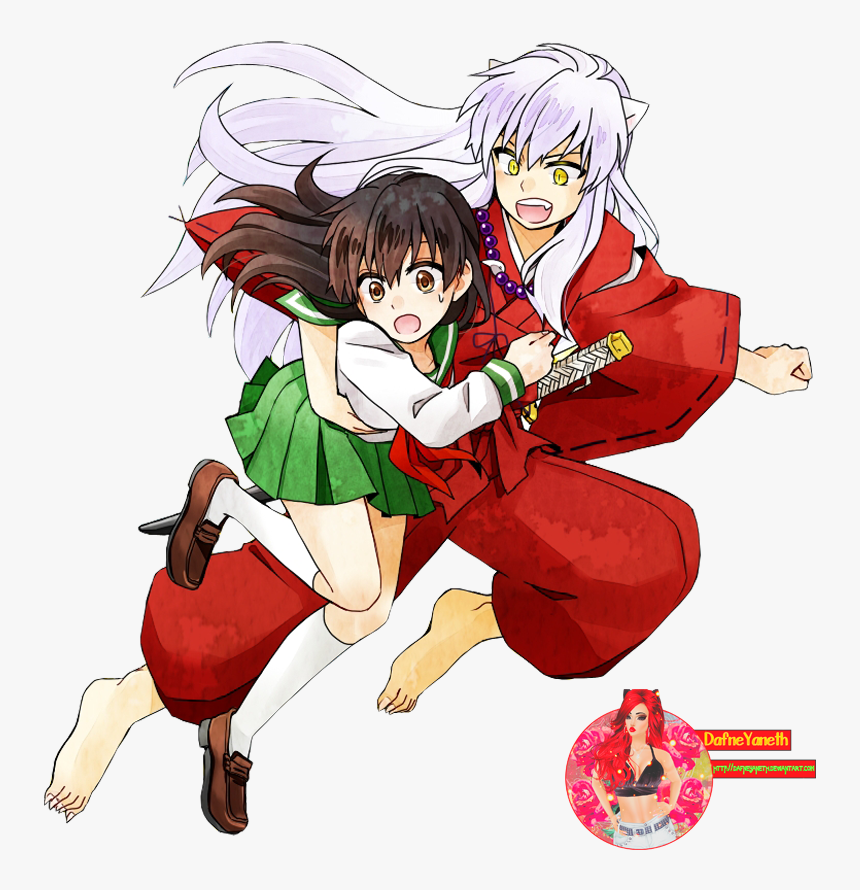 Inuyasha X Kagome Anime, HD Png Download , Transparent Png Image - PNGitem