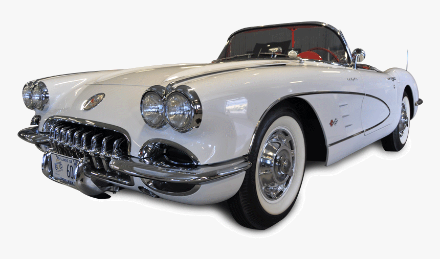 1960 Chevy Corvette Clip Arts - Antique Car, HD Png Download