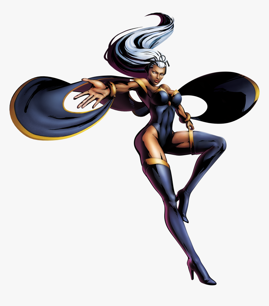 Fictional - Storm Marvel Vs Capcom 3, HD Png Download