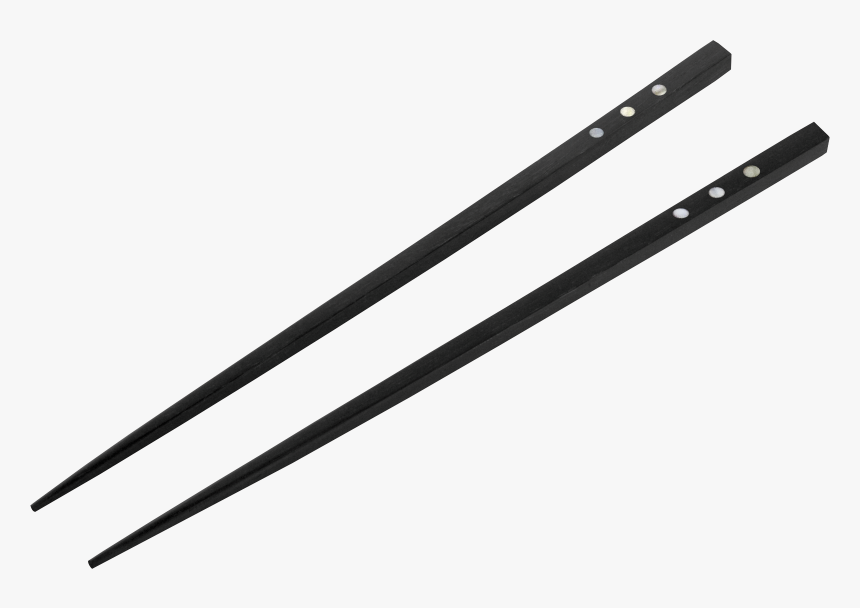 Minamoto Chopsticks Rosewood Pieces - Transparent Black Chopsticks, HD Png Download