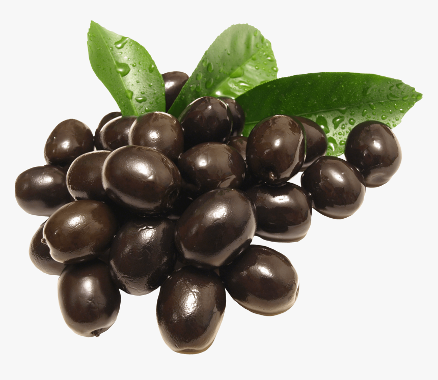 Food,natural Coffee Plant - Black Olives Png, Transparent Png
