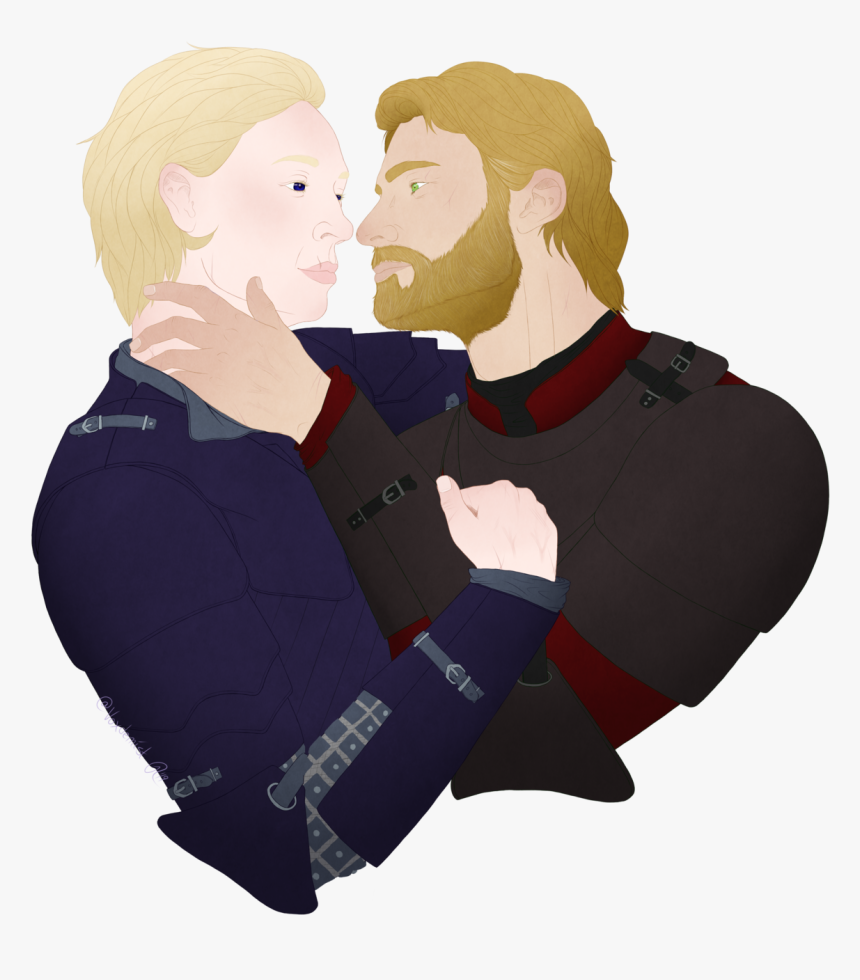 Brienne Of Tarth And Jaime Lannister, My Favorites, HD Png Download