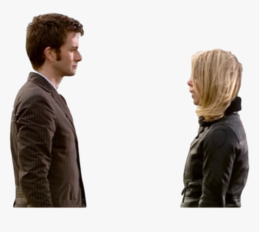 Transparent Rose Tyler Png - Doctor Who And Rose, Png Download