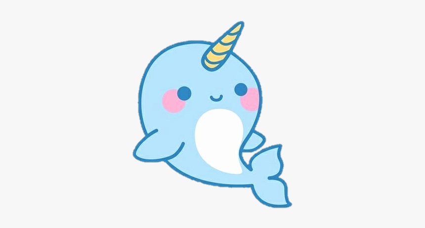 #narwhale - Unicornio Marino Dibujo, HD Png Download