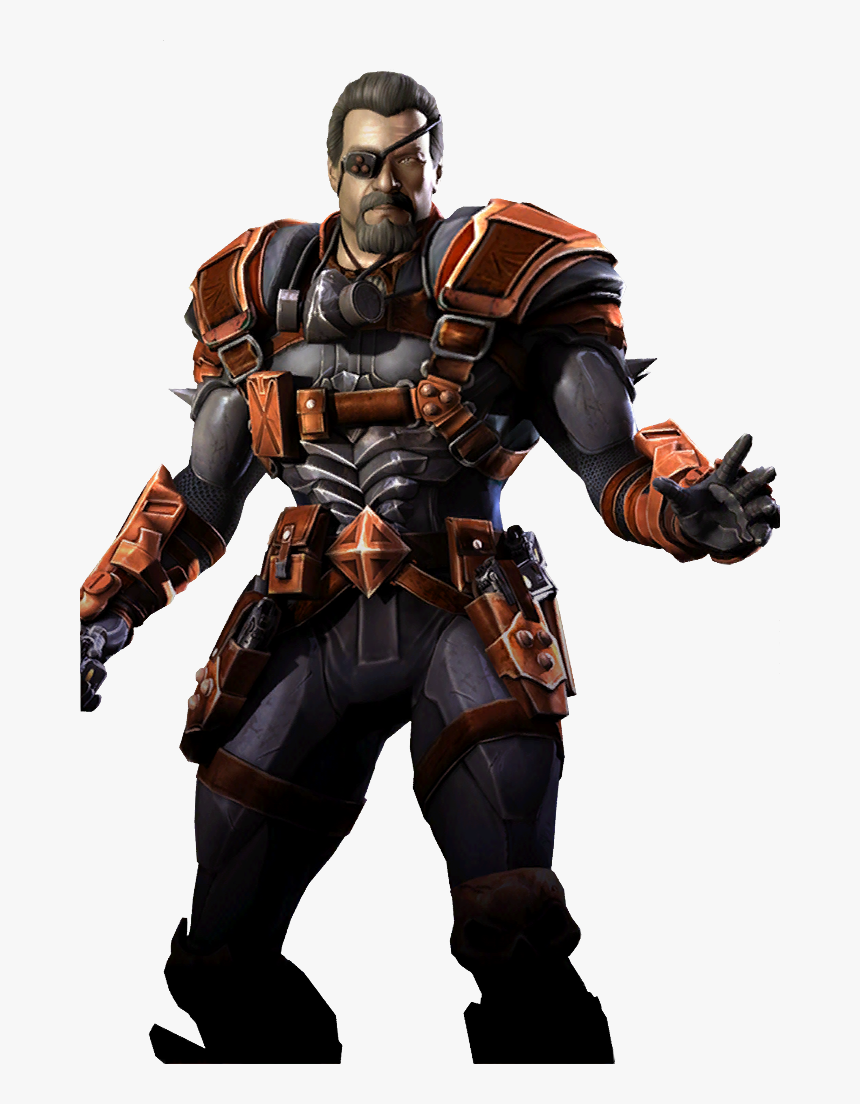 Image - Injustice God Among Us Deathstroke, HD Png Download