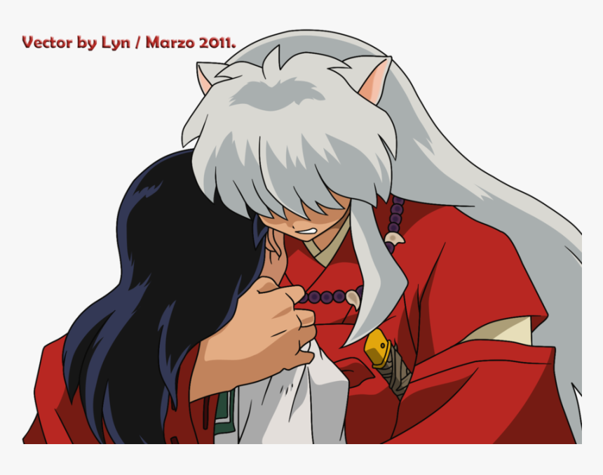 Inuyasha And Kagome Sad, HD Png Download