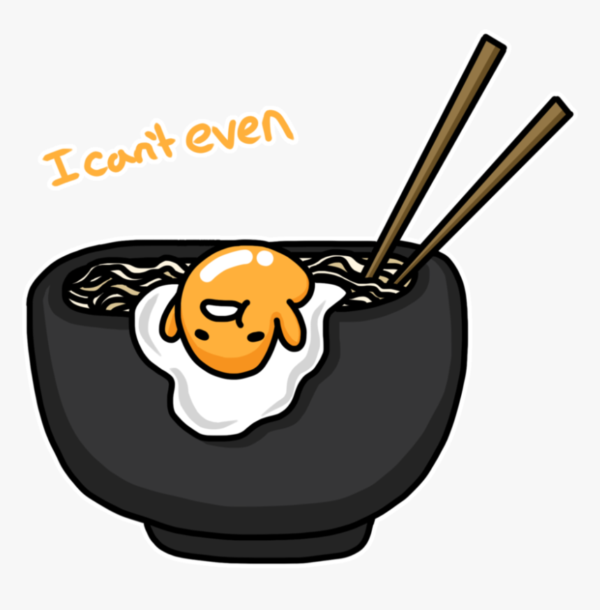Chopsticks Transparent Gudetama - Gudetama I Can T, HD Png Download