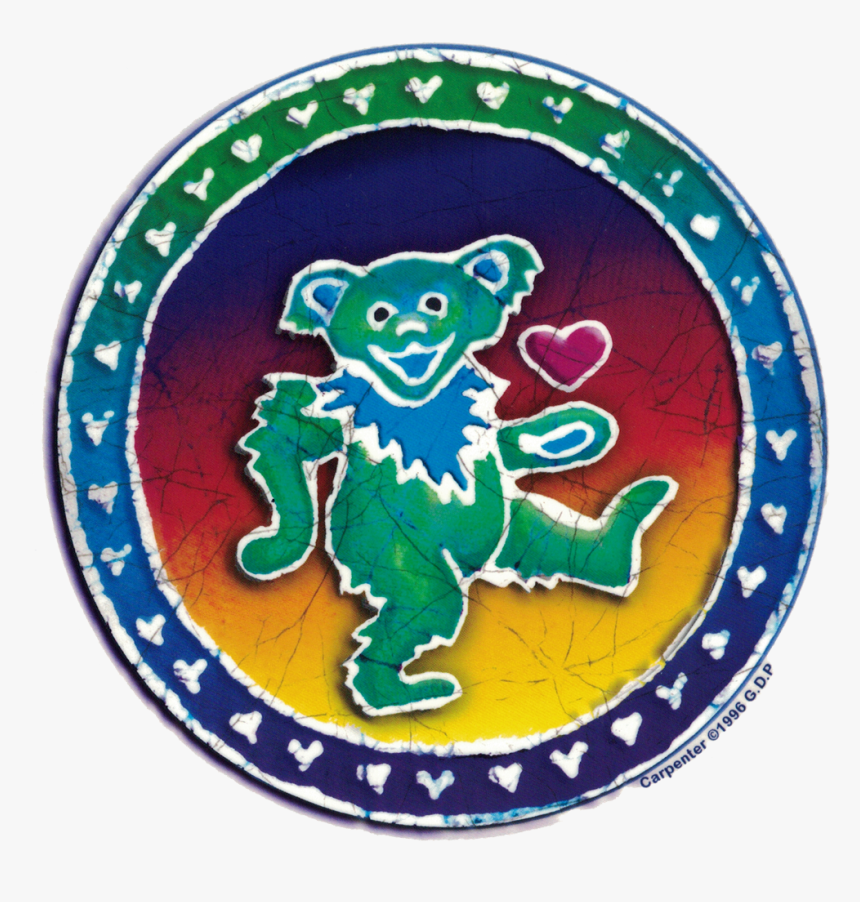 Grateful Dead Dancing Bear Batik - Dancing Bears Grateful Dead, HD Png Download