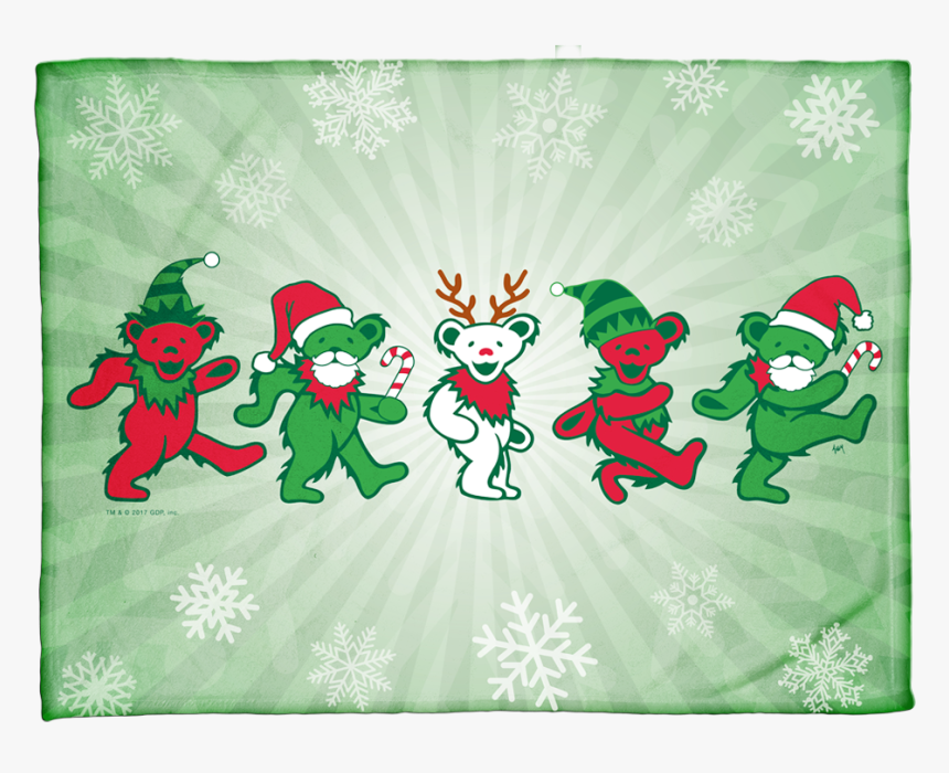 Grateful Dead Dancing Bears Christmas, HD Png Download