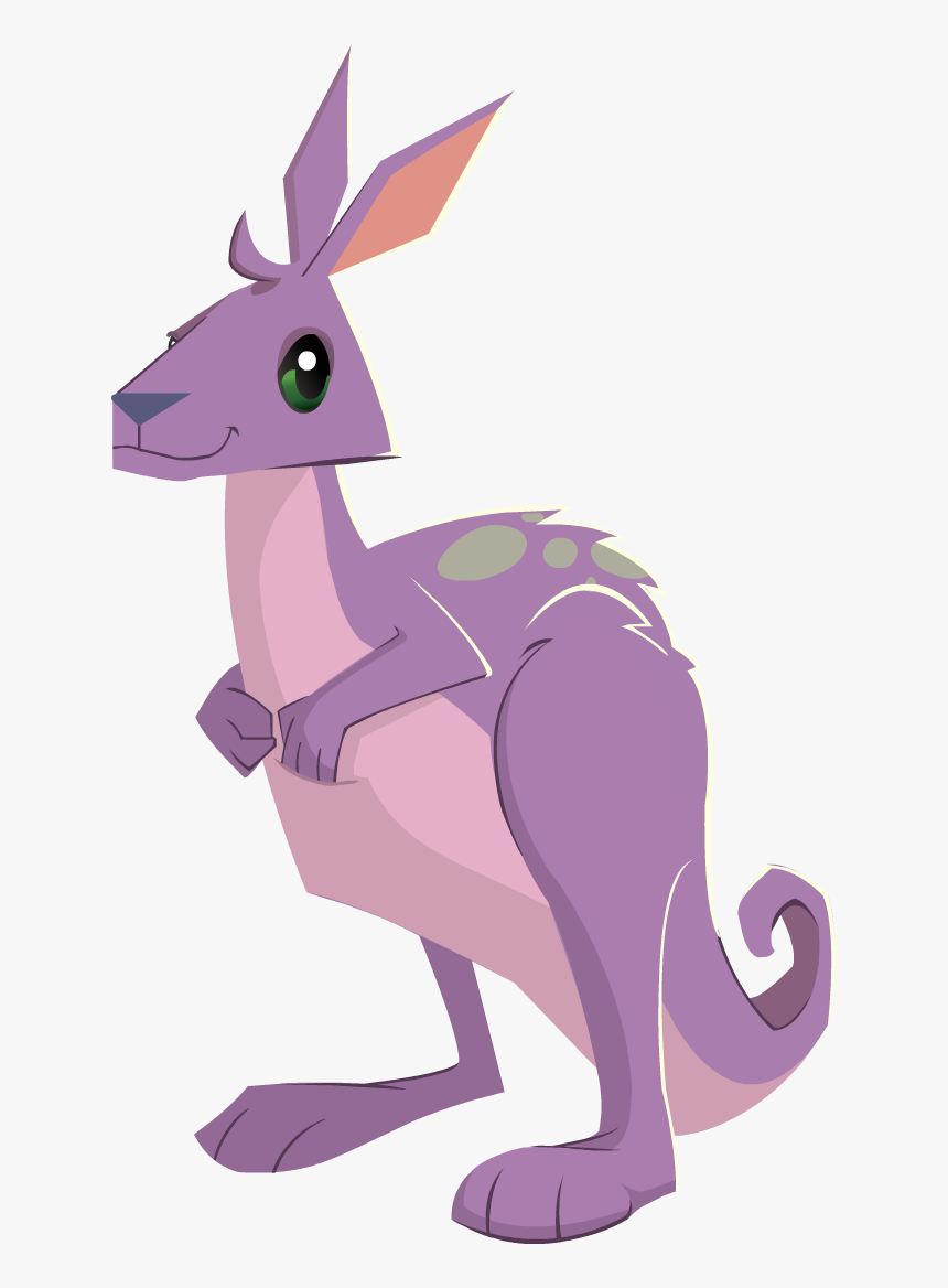 Transparent Kangaroo Cartoon Png - Transparent Animal Jam Animals, Png Download