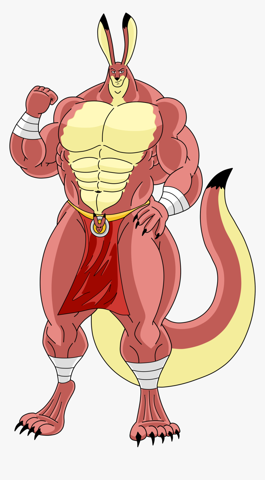 Transparent Kangaroo Cartoon Png - Kangaroo Man Cartoon, Png Download